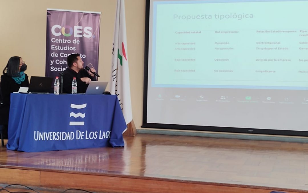 Académico de la UC Temuco Sebastián Carrasco, participó como expositor en el Seminario de Cooperación Internacional “Acumulación y Proyección Política de los Conflictos Socio Territoriales en Chile y Perú”